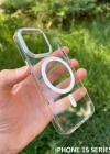 İphone 15 Hybrid Magsafe Animasyonlu Sararmaz Kılıf