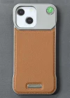 iPhone 15 Parfümlü Koku Hazneli MagSafe Uyumlu Deri Kılıf