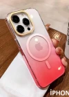 İphone 15 Pixel Sert Magsafe Uyumlu Telefon Kılıfı