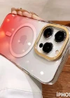 İphone 15 Pixel Sert Magsafe Uyumlu Telefon Kılıfı