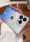 İphone 15 Pixel Sert Magsafe Uyumlu Telefon Kılıfı
