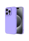 İphone 15 Pro Max İle Uyumlu İçi Kadife Yumuşak Silikon Lansman Telefon Kılıfı