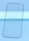 İphone 15 Pro Max ile Uyumlu Tam Kaplayan Toz Tutmayan Anti Statik Cam