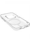 İphone 15 Pro Max Magsafe Sert Şeffaf Telefon Kılıfı