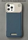 iPhone 15 Pro Max Parfümlü Koku Hazneli MagSafe Uyumlu Deri Kılıf