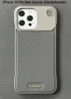 iPhone 15 Pro Max Parfümlü Koku Hazneli MagSafe Uyumlu Deri Kılıf
