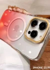 İphone 15 Pro Max Pixel Sert Magsafe Uyumlu Telefon Kılıfı