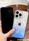 İphone 15 Pro Max Pixel Sert Magsafe Uyumlu Telefon Kılıfı
