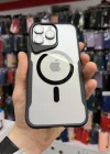 İphone 15 Pro Max T-Max MagSafe Uyumlu Siyah Silikon Kılıf