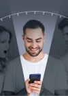 İphone 15 Pro Max Uyumlu Mat Hayalet Nano Cep Telefonu Ekran Koruyucu