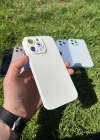 İphone 15 Pro Max Uyumlu Parlak Premium Renkli Cam Telefon Kılıfı
