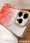 İphone 15 Pro Pixel Sert Magsafe Uyumlu Telefon Kılıfı