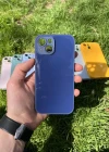 İphone 15 Uyumlu Parlak Premium Renkli Cam Telefon Kılıfı