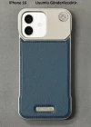 iPhone 16 Parfümlü Koku Hazneli MagSafe Uyumlu Deri Kılıf