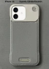 iPhone 16 Parfümlü Koku Hazneli MagSafe Uyumlu Deri Kılıf