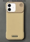 iPhone 16 Parfümlü Koku Hazneli MagSafe Uyumlu Deri Kılıf