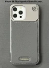 iPhone 16 Plus Parfümlü Koku Hazneli MagSafe Uyumlu Deri Kılıf