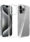 İphone 16 Pro Max Kılıf Süper Şeffaf Silikon Kapak