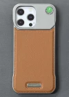 iPhone 16 Pro Max Parfümlü Koku Hazneli MagSafe Uyumlu Deri Kılıf