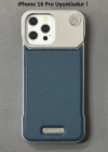 iPhone 16 Pro Parfümlü Koku Hazneli MagSafe Uyumlu Deri Kılıf