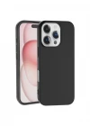 İphone 16 Pro Premier Siyah Silikon Telefon Kılıfı