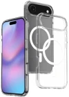 İphone 17 Air Magsafe Sert Şeffaf Telefon Kılıfı