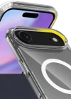 İphone 17 Air Magsafe Sert Şeffaf Telefon Kılıfı