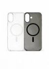 İphone 17 ile Uyumlu Magsafe Özellikli Kristal Netlik Sararmaz PC Clear Case