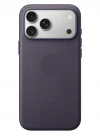 İphone 17 Pro Max Teknovoven Dokuma Kablosuz Şarj Destekli Animasyonlu Kılıf
