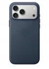 İphone 17 Pro Max Teknovoven Dokuma Kablosuz Şarj Destekli Animasyonlu Kılıf
