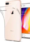 İphone 7-8 Esnek Şeffaf Silikon Cep Telefonu Kılıfı