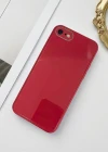 iPhone 7-8 Parlak Cam Kamera Korumalı Telefon Kılıfı