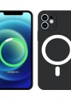 İphone Magsafe Özellikli Lansman Silikon Telefon Kılıfı