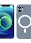 İphone Magsafe Özellikli Lansman Silikon Telefon Kılıfı