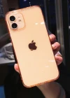 İphone Renkli Şeffaf Silikon 2.0mm Kamera Korumalı Telefon Kılıfı