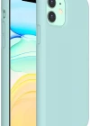 İphone Silikon Case Mikrofiber İç Arka Koruma Telefon Kılıfı