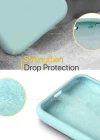 İphone Silikon Case Mikrofiber İç Arka Koruma Telefon Kılıfı