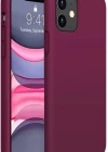 İphone Silikon Case Mikrofiber İç Arka Koruma Telefon Kılıfı