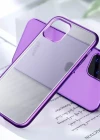 İphone  Streamer Elektro Kaplama Şeffaf Yumuşak Telefon Kılıfı