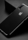 iPhone X Comely Series Şeffaf Silikon Cep Telefonu Kılıfı
