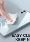 iPhone Xs Max Parlak Cam Kamera Korumalı Telefon Kılıfı