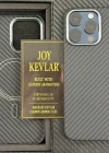 Joykevlar İphone 16 Pro Max Gerçek Kevlar Carbon Premium Telefon Kılıfı