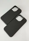 Joykevlar İphone 16 Pro Max Gerçek Kevlar Carbon Premium Telefon Kılıfı
