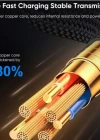 JOYROOM 100W USB-C / Type-C Dijital Ekranlı Hızlı Şarj Data Kablosu