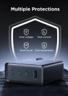 Joyroom 140W Pd 4 Port Şarj Adaptörü + 240w Kablo