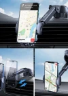 Joyroom 15W Kablosuz Şarj Araç İçi Vantuzlu Telefon Tutucu