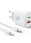 Joyroom 20W Pd Adaptör Ve Type-C To Lightning Kablo Seti
