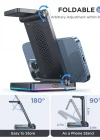 Joyroom 3 ü 1 Arada Katlanabilir Kablosuz Manyetik Şarj İstasyonu