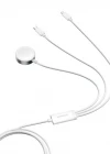 Joyroom 3ü 1 Arada Watch Magnetic Şarj + Lightning + Type-C Kablo