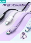 Joyroom 3A Fast Usb-Type-C Renkli Kablo 1.2 Metre